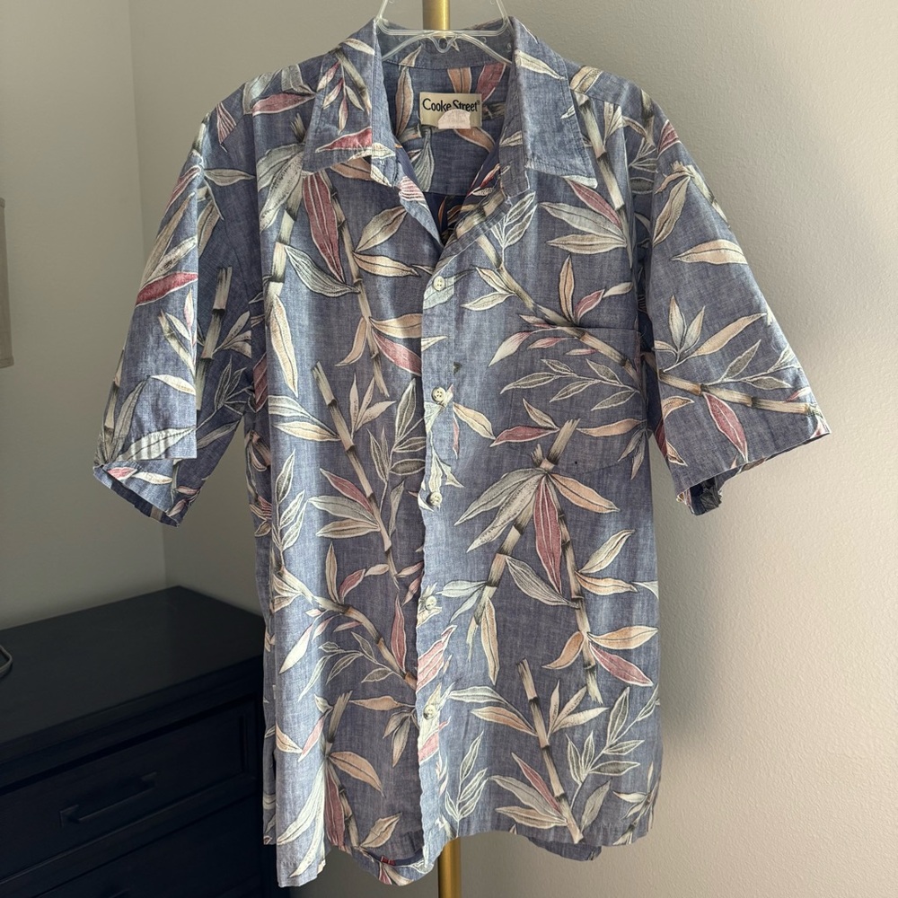 Vintage Cook Street Hawaiian Button Down - Size XL